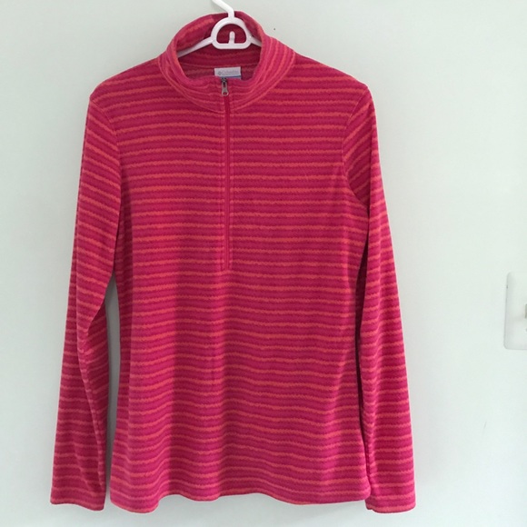 Columbia Fleece Pullover Half Zip Size M - Picture 1 of 6